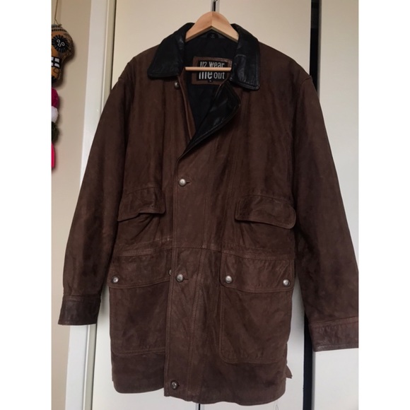 Leather Bomber Jacket - Picture 5 of 6